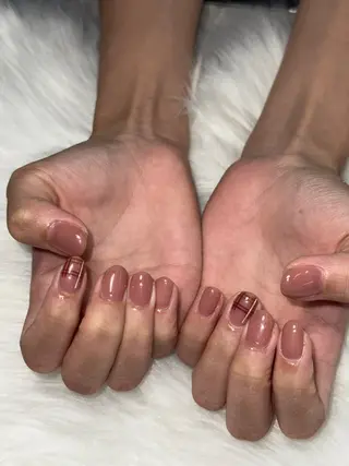 ネイル Momoka 🍑🎀のネイルデザイン