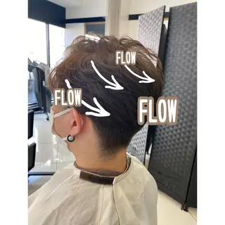 ショート メンズ 🪽羽エク/Ash 店長/折目奈央🪽のヘアスタイル