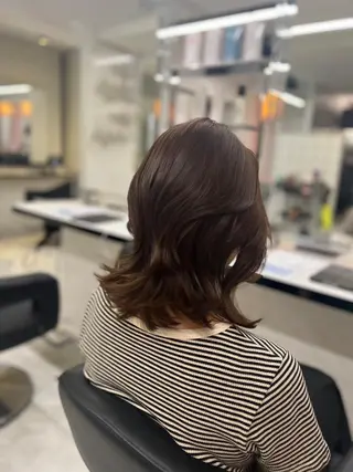 カラー マティス 表参道(matiz)所属・透明感ワンカラー⛄️ ARISA❄️🎀のヘアスタイル