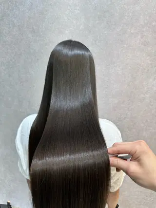 ロング 🔸縮毛矯正/髪質 改善カラー石崎🔸のヘアスタイル