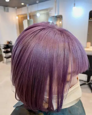 ショート カラー neon hair亀戸店所属・🌈neonhair 透明感✨カラー🌈のヘアスタイル