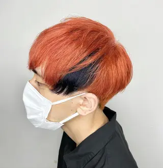 カラー エリアマネージャー 復活の大澤竜馬のヘアスタイル