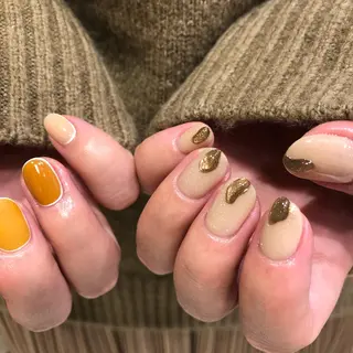 ネイル Twinkling( private salon)所属・伊藤 京香のネイルデザイン