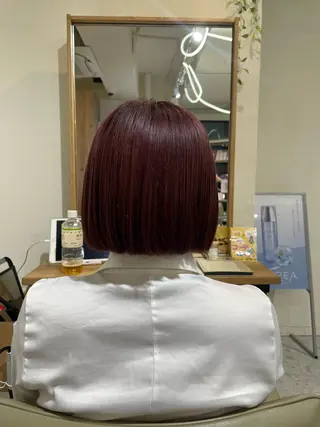ショート ヘアーメイクWiLL DRESS所属・タニ アカリのヘアスタイル