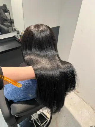 セミロング je suis heureuse所属・ハイライトカラー 🌀ゆい❣️のヘアスタイル