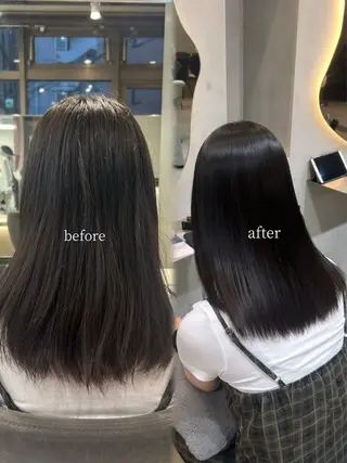 セミロング GLROW大宮【グロー】所属・大宮/韓国パーマ /中澤美友のヘアスタイル