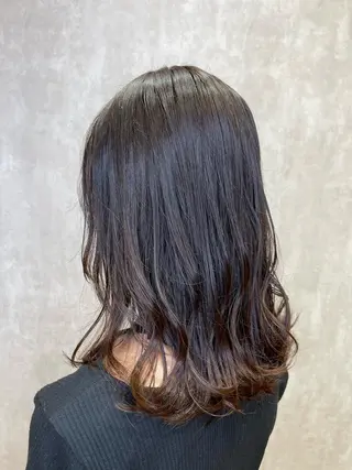 セミロング カラー fizelleあべのルシアス所属・fizelle阿倍野 ゆーしんのヘアスタイル
