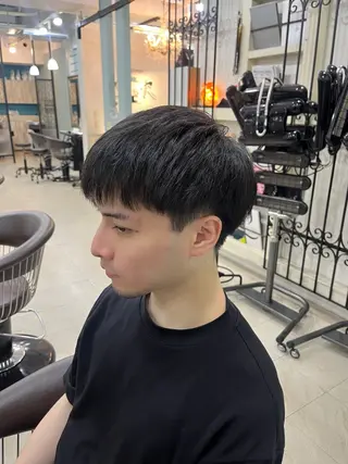 メンズ 兒玉/透明感カラー 髪質改善のヘアスタイル