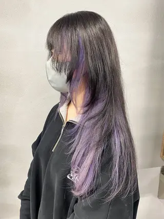 ロング カラー 柏 デザインカラー/ レイヤー🐣シオリのヘアスタイル