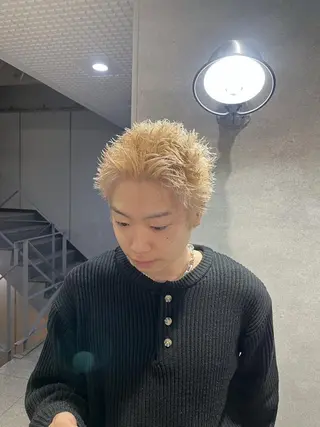 メンズ トレンドメンズパーマ 🔥BLUCK札幌のヘアスタイル