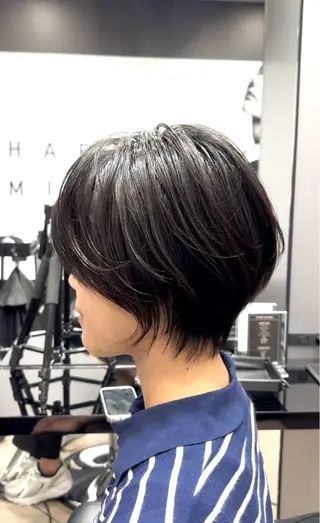 ショート HARUKI  MINATO Japan広島紙屋町店所属・hmj紙屋町店 脊戸智志のヘアスタイル