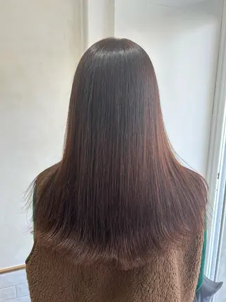 ロング カラー kanon♡ 暖色カラー‎🤍のヘアスタイル