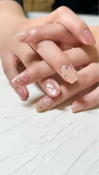 ネイル nail salon neige所属・ジェムネイル Risa.のネイルデザイン