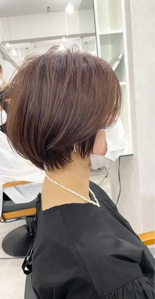 ショート カラー ⭐️ショート⭐️美髪 矯正⭐️水口陸のヘアスタイル
