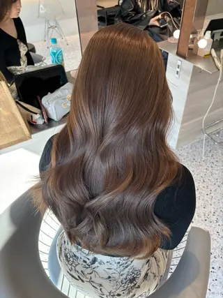 ロング カラー 🍒ブリーチなしカラ ー／Sakura🍒のヘアスタイル