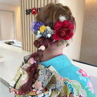 ヘアアレンジ 小濵 美月のヘアスタイル