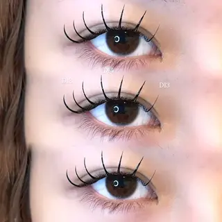 マツエク・マツパ Mell Yuuna ♡パリエク /束感のマツエク・マツパデザイン