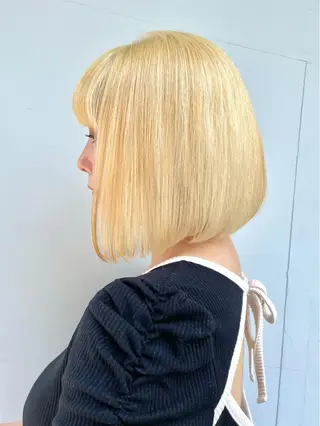 ショート カラー もにか🌞原宿/渋谷 🌝ブリーチカラーのヘアスタイル