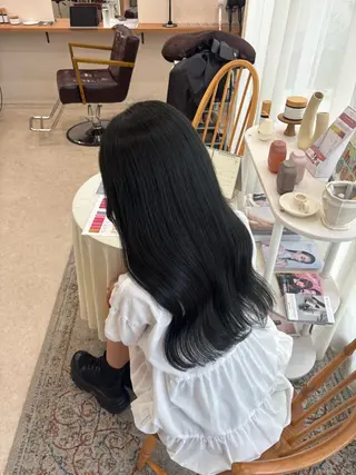 ロング 田口 菜々星のヘアスタイル