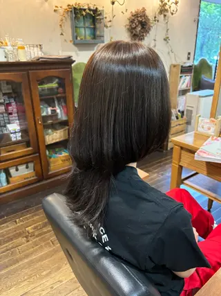 カラー アカリ😸🫶 カラーリスト🧡のヘアスタイル