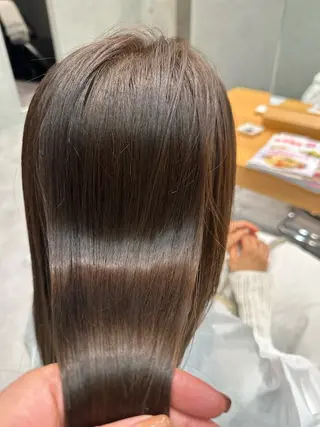 ロング 森 沙織のヘアスタイル