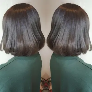 ミディアム あらき ちさとのヘアスタイル