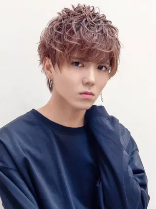 ショート メンズ 美髪矯正 Rioのヘアスタイル