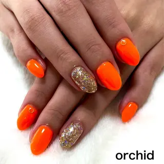 ネイル orchid ♡オーキッドのネイルデザイン
