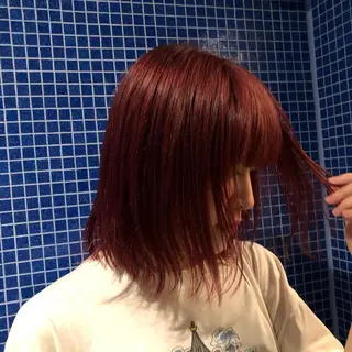 カラー qpula所属・qpula misuzuのヘアスタイル