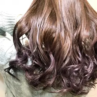 ロング カラー ✨ハイトーン✨透明感 ✨生神　優季のヘアスタイル