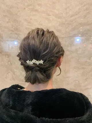 ヘアアレンジ 中島 由理菜のヘアスタイル