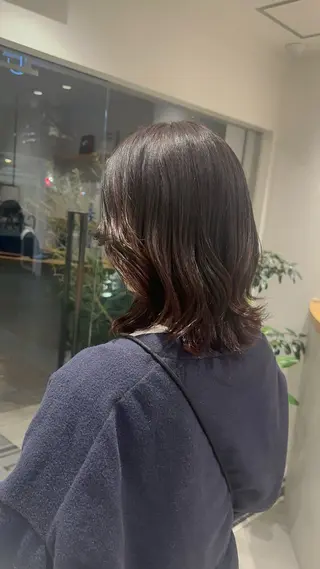 ミディアム CYAN.大須店所属・小寺 柚初のヘアスタイル