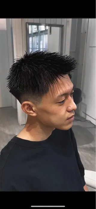 ショート メンズ 山下 歩夢のヘアスタイル