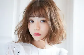 セミロング カラー Alea by little所属・遠藤 大滉のヘアスタイル