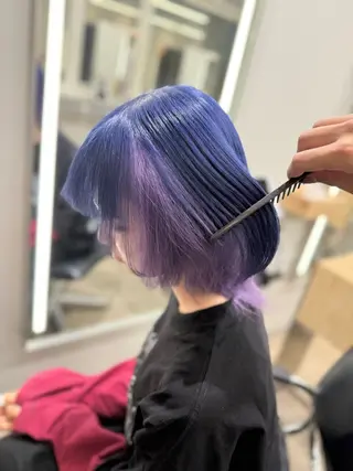 カラー ️🩷ハイトーン特化 RYUGA️🩵のヘアスタイル