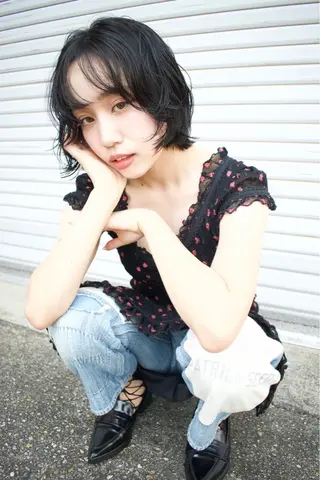 ショート カラー 太田 妃香/岡崎美容室のヘアスタイル