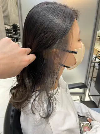 セミロング カラー 🦕小林 大地🦕のヘアスタイル