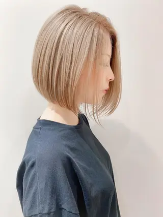 ショート カラー LA KING GINZA TOKYO所属・🧡ショートの達人 🧡SHOのヘアスタイル