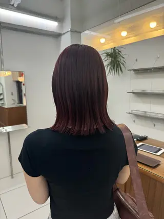 ミディアム カラー MIES amane(アマネ)のヘアスタイル