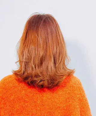 ミディアム カラー 白髪女性専門店竹内 涼乃のヘアスタイル