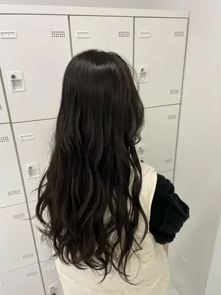 ロング カラー 乾かすだけで美髪✨ 髪質改善専門/鈴木遼のヘアスタイル