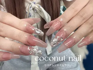 ネイル 神田 ココナッツのネイルデザイン