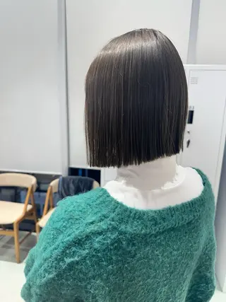 ショート 渋谷レイヤーカット/ 暖色艶カラー🩵高橋のヘアスタイル