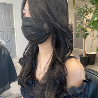 ロング カラー パーマ ヘアアレンジ ツヤ髪 ／髪質改善 松岡将太郎のヘアスタイル