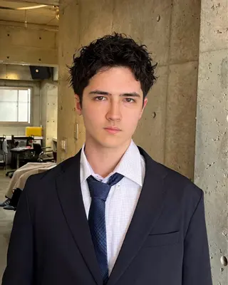 ショート パーマ メンズ aim所属・宮崎 恵多のヘアスタイル