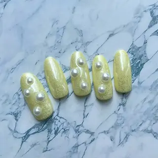 ネイル ⭐︎休業中の練習⭐︎ JNA認定講師髙橋のネイルデザイン