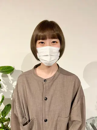 ショート カラー ショート/パーマ/ カラー/FUKOのヘアスタイル