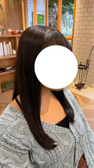ロング 永野 梨奈のヘアスタイル