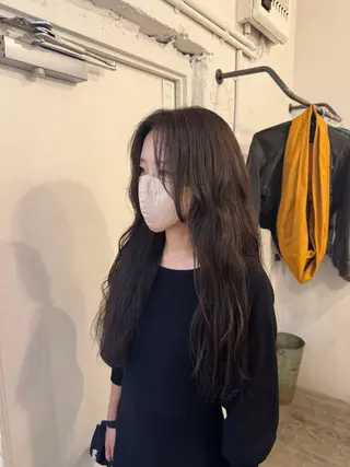 ロング カラー ☆unu☆ ナナミのヘアスタイル
