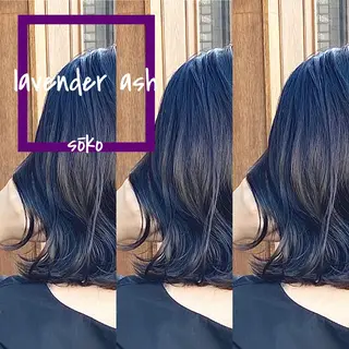 ミディアム カラー パーマ ヘアアレンジ ネイル マツエク・マツパ sōko   Hair&Nail Salon所属・🫧一気にあか抜け 🫧mayuのヘアスタイル